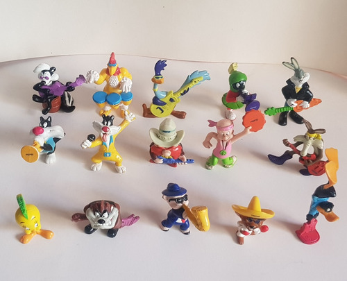 Figuras Pepsirock Looney Tunes Colección Completa Originales