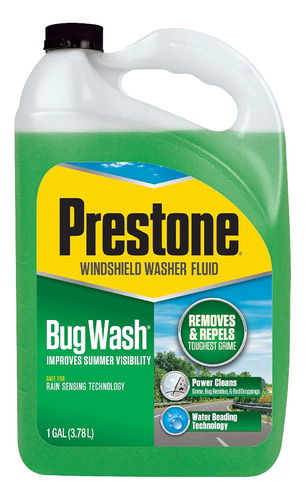 Prestone As657 Bug Wash Líquido Limpiador De Parabrisas, 1