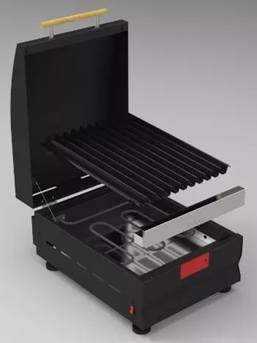 Imagen 6 de 10 de Parrilla Eléctrica Tromen E360 Angus 220v Gris