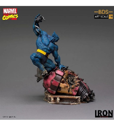 Is Beast (fera) Marvel Comics - Bds Art Scale 1/10 Original