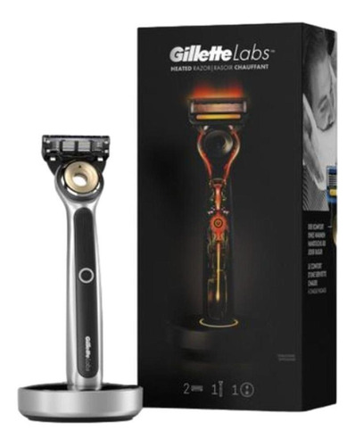 Gillette Labs Kit Barbear Luxo Com Navalha Aquecida