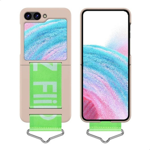 Capa Capinha Para Samsung Galaxy Z Flip 6 5g C/ Suporte Fita