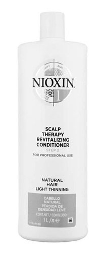 Nioxin-1 Acondicionador Densificador Cabello Natural 1000ml