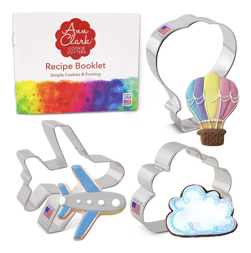 Ann Clark Cookie Cutters Juego 3 Repuesto Cortador Viaje