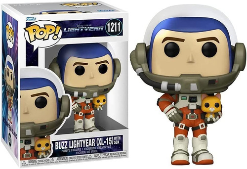 Funko Pop 1211 Buzz Lightyear Xl-15 Con Sox Original