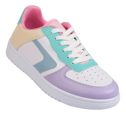 Tenis Casual Mujer Multicolor Tactopiel Ledscolor's 23603800