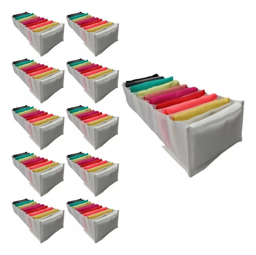 Kit 10 Organizador Colmeia Tnt Organize 10x25x40