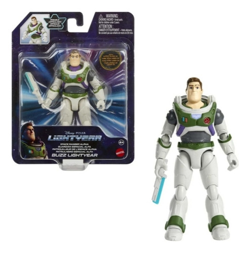Lightyear- Buzz Lightyear Guardián Espacial Alfa Articulado 