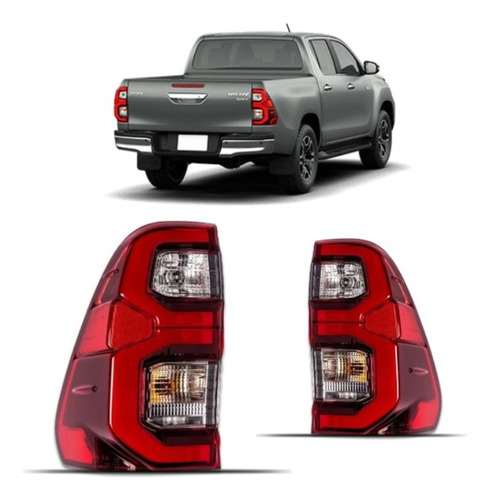 Faro Trasero Toyota Hilux Derecho 21/23 Con/led