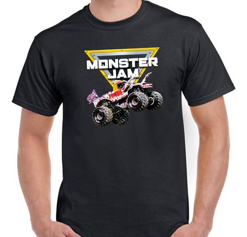 Remera Monster Jam Adulto 