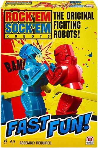 Rock 'em Sock' Em Robots Fmw26 Juguete, Multicolor