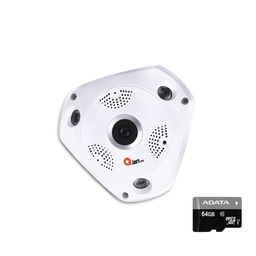 Yao Camara De Seguridad 360 Wifi Hd 720p Micro Sd64gb /a