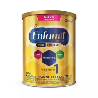 Fórmula infantil em pó Mead Johnson Enfamil Premium 1 em lata de 800g