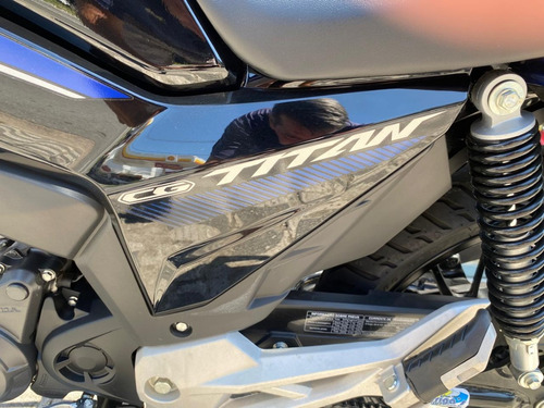 Honda Cg Titan 160 Flex 2024 Azul