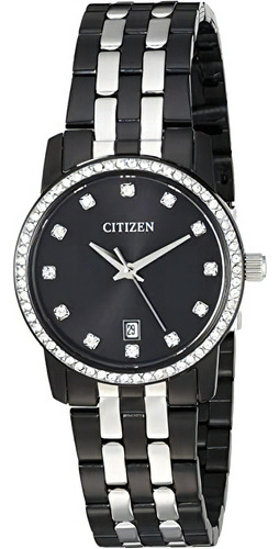 Citizen Black Dial Ladies Dress Eu6037-57e ¨¨¨¨¨¨¨¨dcmstore Color de la correa Negro Color del bisel Negro Color del fondo Negro