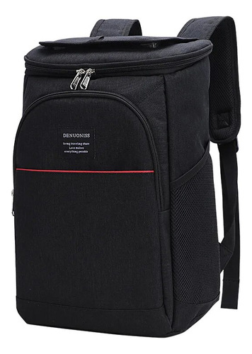 Lonchera Térmica Bolso Almuerzo Lonchero Escolar 20l Color Negro 2