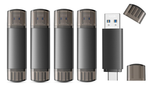Unidad Flash 32 Gb Doble Interfaz Usb-a Usb-c 3.0 Alta Para