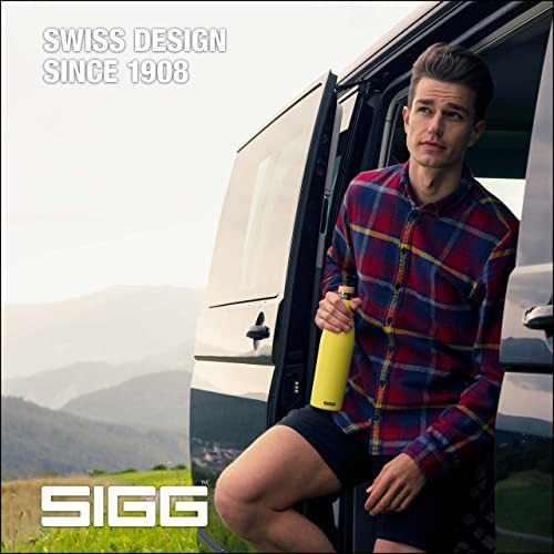 Botella De Agua Aislada Sigg Ultra Lemon 17 Oz - No Gotea -