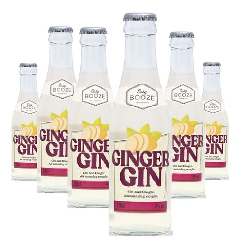 Imagem 1 de 1 de Easy Booze Pink Lemon 200g ( 6 Unidades )