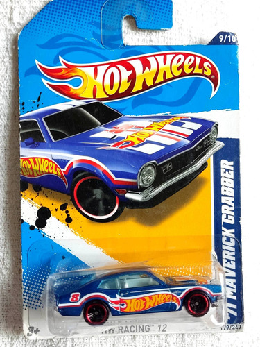 71 Maverick Grabber, Hw Racing 12, Hot Wheels, 2011