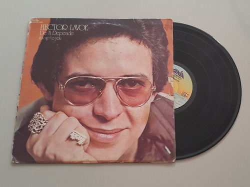 Héctor Lavoe De Tí Depende Lp Vinilo Fania Press Usa 1976