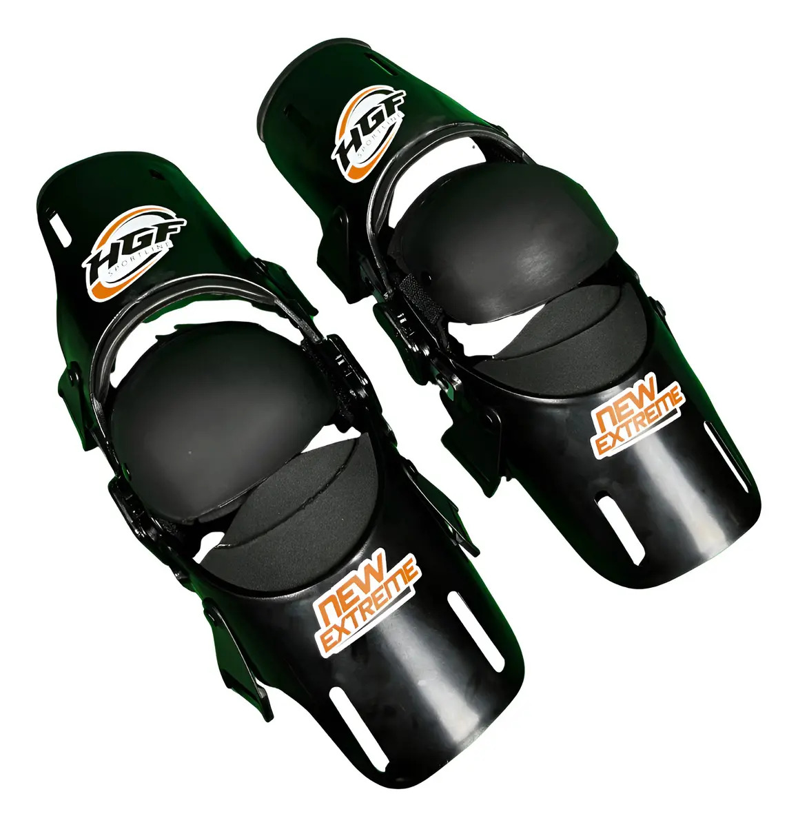 Joelheira Articulada Hgf New Extreme Motocross Trilha Preto