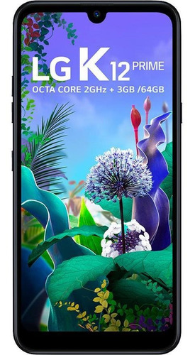 Imagem 1 de 4 de LG K12 Prime 64gb Preto Bom - Celular Usado