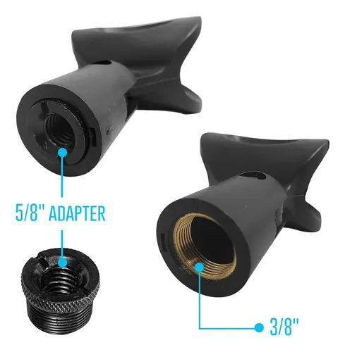 Axcessables Soporte Para Microfono De Una Mano Con Base R...