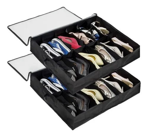 Set X 2 Organizador Zapatos Calzados Zapatillas Ordenador