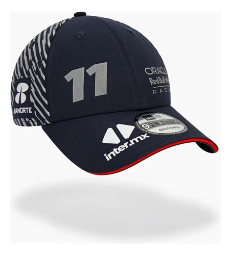 Jockey Red Bull Sergio Checo Perez Gorra Las Vegas Original 