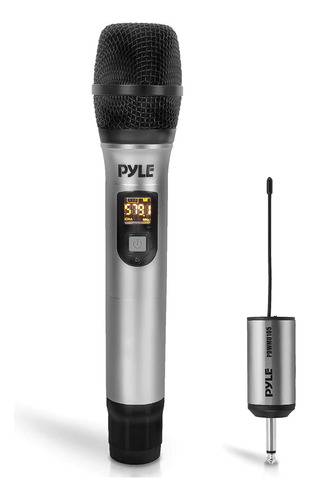 Microfono Pyle Pdwmu105 Portable Uhf Wireless System - Profe