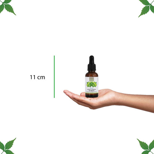 Paq 2 Aceite Esencial De Menta 100% Puro 60 Ml