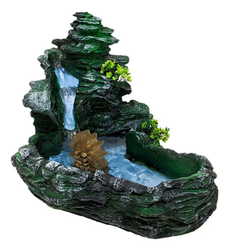 Fonte De Agua Laguinho Cascata Decorativa Rodinha Tipo Pedra