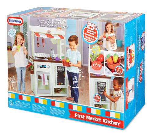 Imagen 4 de 6 de Playset Juego De Cocina Y Mercado Little Tikes.