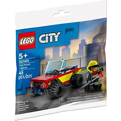 Vehículo De Patrulla De Bomberos Lego City 30585