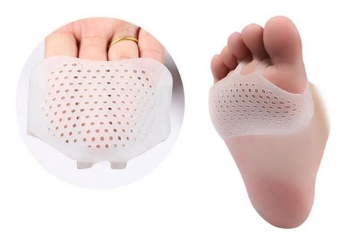 Imagen 1 de 4 de Protector Metatarso Almohadilla Plantar Gel Silicona Por Par