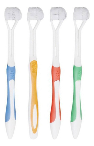 Cepillo De Dientes De 3 Caras Oral Care Salud Bucal Para Niñ