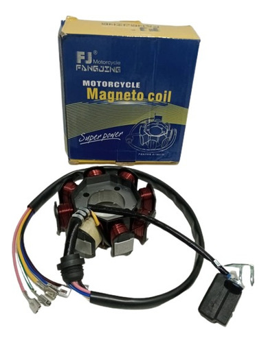 Embobinado Magneto 5 Cables 8 Campos Jaguar Bera 100% Cobre