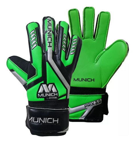 Guantes Arquero Futbol Con Varillas Munich Prix Adulto Niño