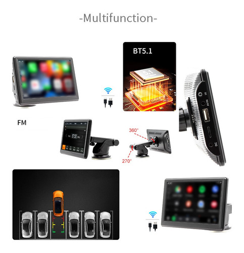 Reproductor Receptor Multimedia Mp5 Reproductor Automático