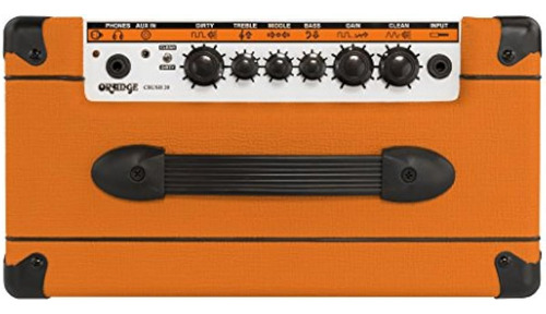 Amplificador Gu Orange Crush20 Crush 20 de dois canais de 20 W