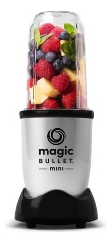 Magic Bullet Mini Licuadora Personal 7 Pzas 100% Color Plata