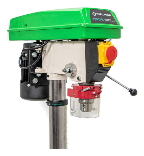 Taladro De Banco 16mm 375 Watts 1/2hp 12v Salkor Color Verde