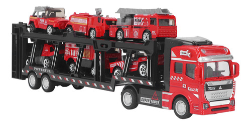 Camión Retráctil De 32 Cm Para Niños De 6 Años, Coche Pequeñ