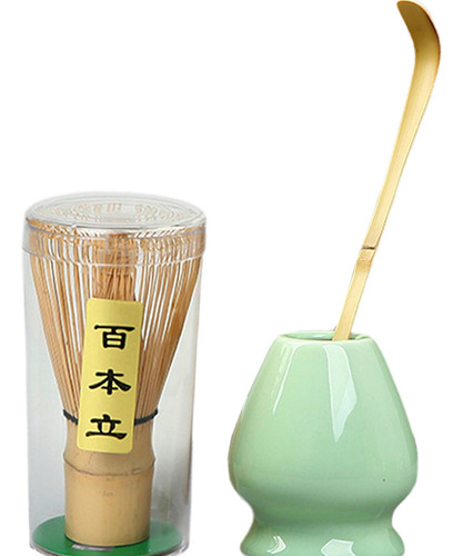 Batch De Matcha Set De Cerámica Batcher Matcha Y Verde