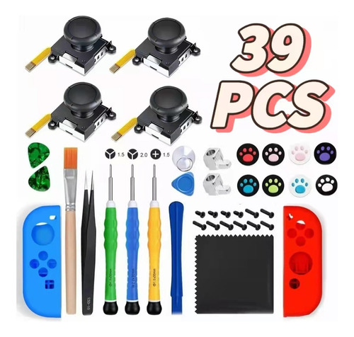 Kit Reparación 39 En 1 De Joy Con Para Nintendo Switch /oled