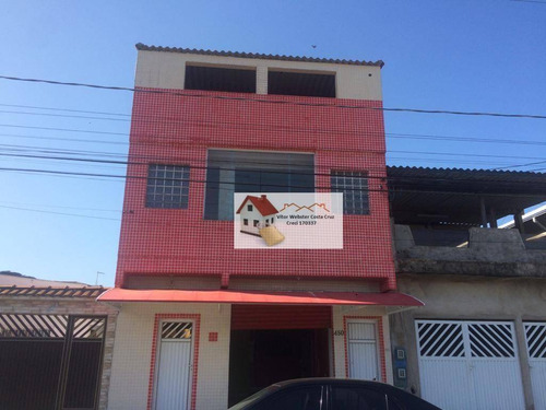 Imagem 5 de 30 de Sobrado Com Ponto Comercial, 310 Mt Construido, Nova Mirim - Área Comercial - Ca0372