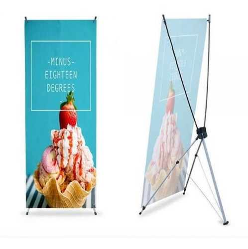 4pcs New X Frame C Banner Display Araña 80x180cm Portatil