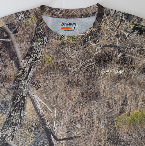 Playera Magellan Huntgear L Mujer Camuflaje Rio Mossyoak (Usado)