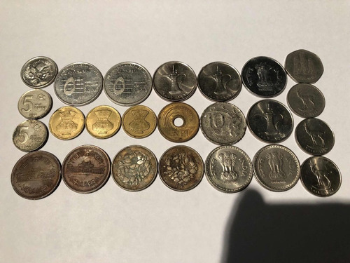 Lote Colección Monedas Antiguas Asia África Oceania Unicas!